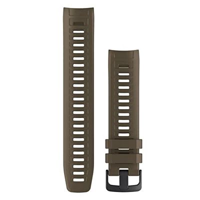Garmin Instinct Ersättningsband i plast, prärievarg, ljusbrun, modellnummer: 010-12854-19