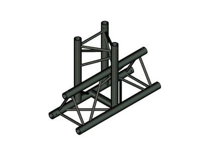 Alutruss 3-weg hoek voor Amerikaanse Truss-trellis aansluiting S-PAT-35