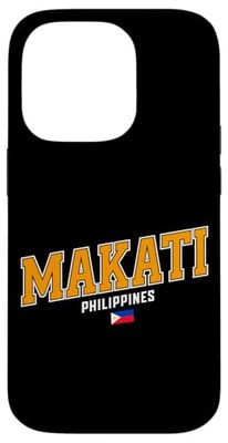 Makati City Filipino PH Pinoy Filippine Uomini Donne Custodia per iPhone 14 Pro