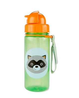 Skip Hop Zoo Straw Bottle - Raccoon
