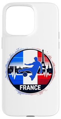 Supporter Foot pour Joueur ou Fan de Football Custodia per iPhone 15 Pro Max