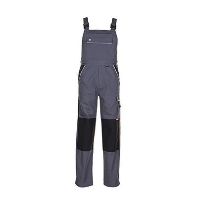 Planam 2134046 tamaño 46 "canvas 320" Peto – negro