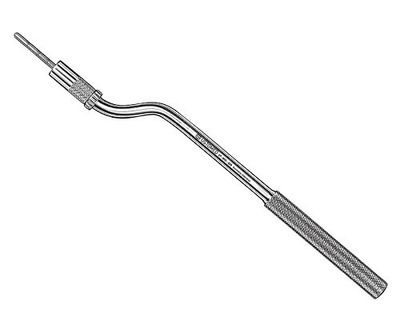 ustomed Instruments 67–855–020 Bone Condenser, Baj., convexe, diamètre 2, 0 mm