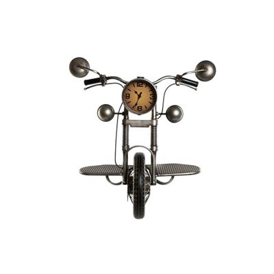 Reloj Pared Metal 60 x 30 x 78 buitenwand Plateado