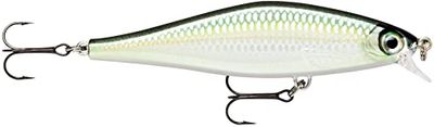 Rapala - Leurre de Pêche Shadow Rap Shad - Matériel de Pêche pour Gros Poissons - Leurre Pêche d'eau Douce - Profondeur de Nage 0.9-1.2m - Taille 9cm / 12g - Fabriqué en Estonie - Bleak