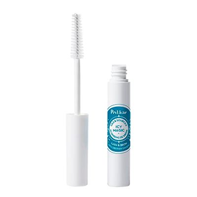 Polåar - Soin Cils et Sourcils Icy Magic - Ginseng de Sibérie + Huile de Ricin - Sérum action complète Volume, Nombre, Longueur, Croissance - Sans parfum, 99% naturel, Vegan, Made in France - 6 ml