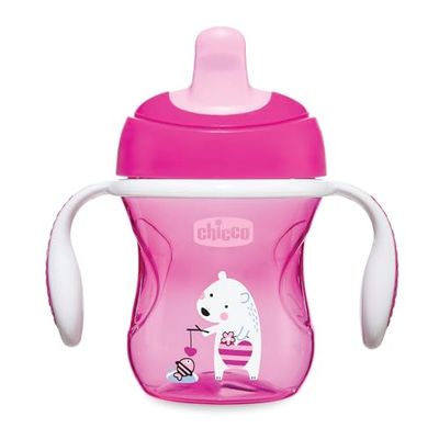 Chicco Training Cup Kleur roze, 6 m, 200 ml