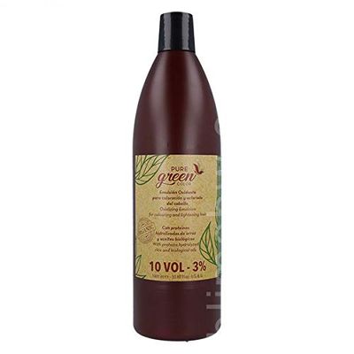Pure Green Emulsion oxydante, Noir, Emulsión Oxidante 10Vol-3% 1000 ML