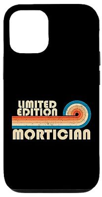 MORTICIAN Funny Job Title Profession Birthday Worker Carcasa para iPhone 12/12 Pro