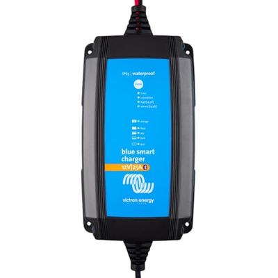 Victron Energy Blue Smart IP65 12-Volt 25 amp 230V, Batterij Lader, Bluetooth (CEE 7/17)