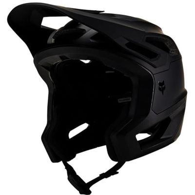 Fox Casque Dropframe Pro Unisex-Adult, Noir Mat, L