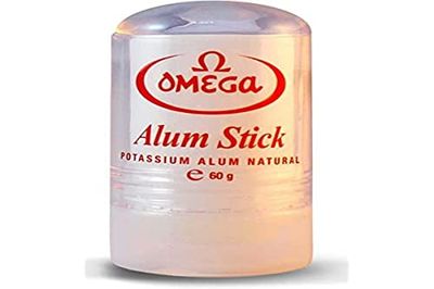 Omega Piedra Alumbre 60 gr, Único, Estándar
