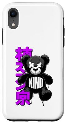 Be Kind Bear Urban Wear Estilo 02 Carcasa para iPhone XR
