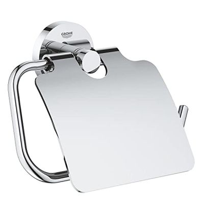 GROHE 41179000 Porta Carta igienica con Supporto, Cromo