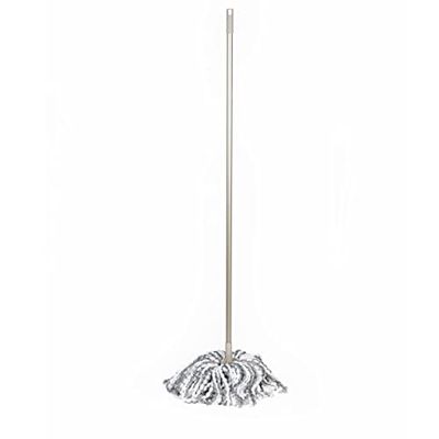 Salter LASAL71519WEU7 - Mocio in microfibra super assorbente, include 2 testine di ricambio XL intercambiabili, manico allungabile fino a 120 cm, resistente ed efficace contro lo sporco, armonia calda