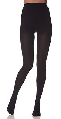 Scudotex Panty Microfibre K2 Punta Cerrada Color Negro Talla 6-1 unidad