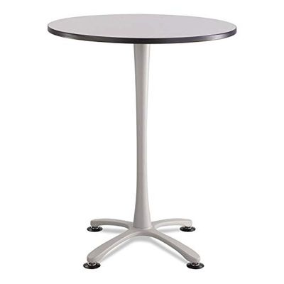 Safco "Bistro Height" Cha-Cha X Style Table Base - Silver