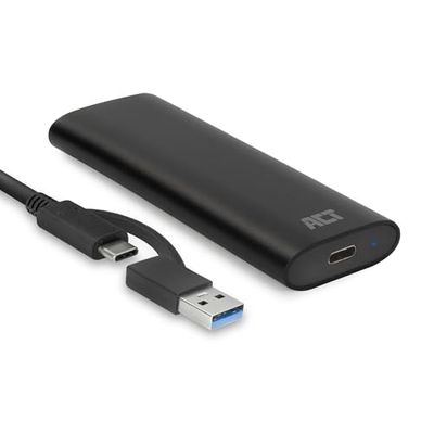 ACT Boîtier USB-C M.2 NVMe / PCIe SSD, sans Outil AC1615