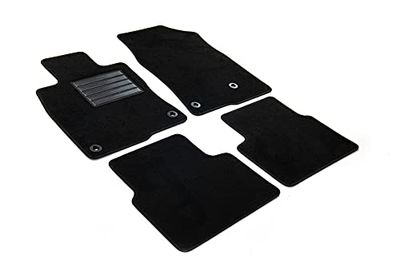 MTM SP-7432 Tapetes personalizados em veludo para Honda Civic X 2017>07.2022