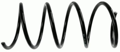 SACHS Mola de suspensão 998 644 compatível com Mercedes-Benz Classe C (W203) 2000-2007 eixo dianteiro e outros veículos