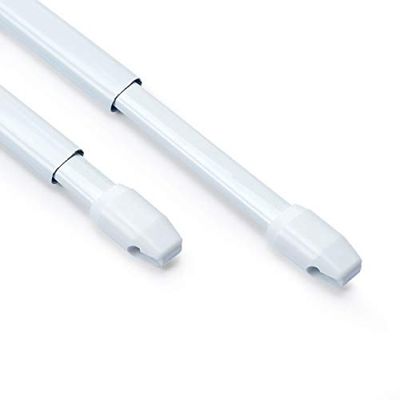 Prym Barras de exposición, Blanco, 80-120 cm, weiß, 2 Stück
