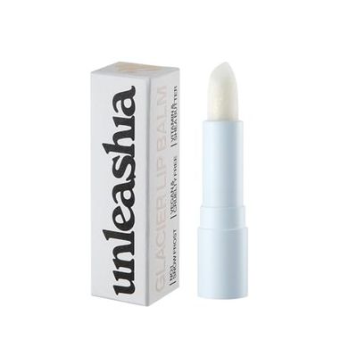UNLEASHIA | Bálsamo labial vegano Glacier (NO.1 SNOW FROST)