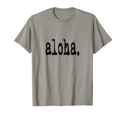 Camiseta aloha snirt, sudadera con capucha aloha, funda para teléfono móvil aloha Aloha Camiseta