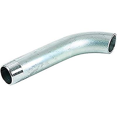 Pitco A2510101 Drain Extension-Curved END, Gray Metal