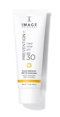 Prevention Plus Clear Solar Gel SPF30 PA Plus by Image for Unisex - 1.5 oz Sunscreen