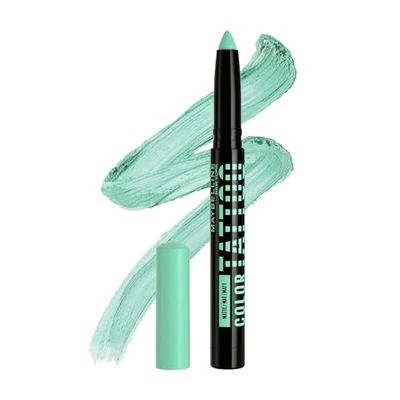 Maybelline New York, matita per ombretto all-in-one, Primer e ombretto, colore a lunga durata e cremoso, Color Tattoo Eye Stix, colore: I Am Giving