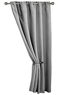 Emma Barclay Cali Eyelet Rideau de Porte occultant Thermique à œillets Gris 168 x 213 cm