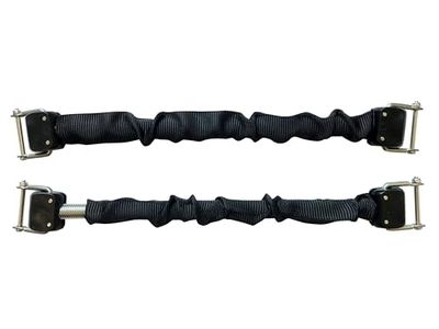 Scubapro Sangles Jet Fin XXL Kit de détendeur pour plongée en Eau Froide Unisex-Adult, Black