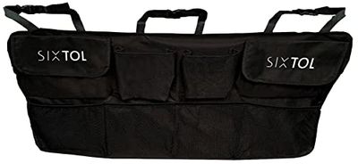SIXTOL CAR POCKETS Car Boot Organiser | Pockets Car Seat Organiser | 8 Compartments | Car Storage
