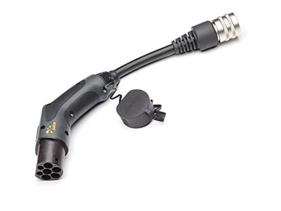 Juice Connector, adaptador tipo 2 para Juice Booster 2, transforme a sua Wallbox num cabo de carregamento de carro elétrico tipo 2, adaptador com regulação automática para carregador de carro elétrico