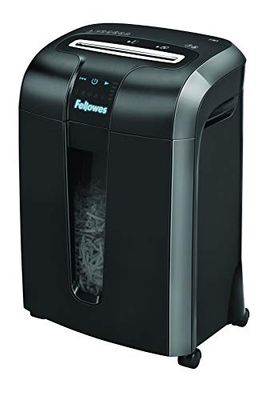 Fellowes Distruggi Documenti a Frammento 73Ci, 12 Fogli, per Piccolo Ufficio e Ufficio Domestico