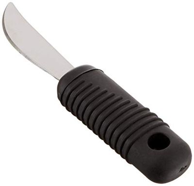 Homecraft Sure Grip Bendable Rocker Knife, Slip Resistant, Ensure Secure Grip, Rubber Handles Improve Grip, Flexible and Wide, Non-Slip Handle