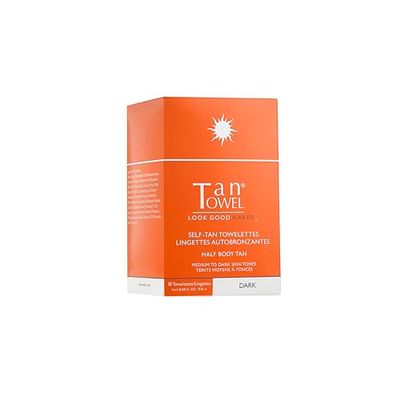 Tan Towel Half Body Tan Dark, 0.25 fl. oz.