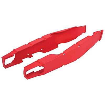 POLISPORT 8984800002 - Protecteur de bras oscillant en polyamide solide et durable facile à installer compatible avec les motos Honda en couleur rouge