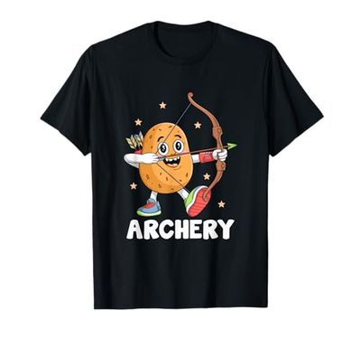 Gioco dell'atleta di sport dell'arciere del tiro con l'arco di gioco per i bambini Maglietta