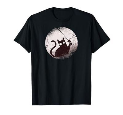 Scherma Gioco scherma Cat sportiva Fencing scherma Maglietta