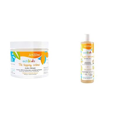 Activilong Actikids Tite Topping Curl Crème À La Mangue/L'amande Douce 300 Ml & Tite Définissante Actikids Gel