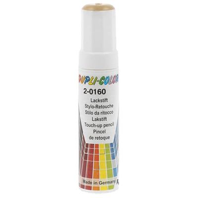 Duplicolor 598531 Stylo de Couleur pour Véhicule de Retouche Peinture AC 2-0160, Marron/Beige, 12 ml