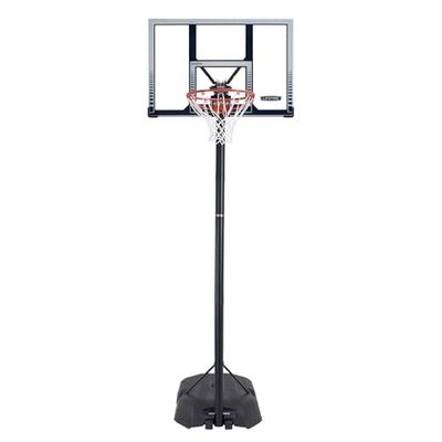 LIFETIME Canestro da basket portatile con base e ruote, altezza regolabile 244-305 cm, cerchio Slam-It® con rete, tabellone in HDPE con protezione UV, base ricaricabile da 127 l (92401)