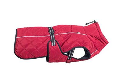 CHIARA Nelson CHJ-Y1815RD-XL- winterjas, overgangsjas, vest (maat: XL, hoge kwaliteit, materiaal: 100% polyester, elastisch, elegant), rood