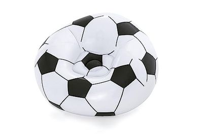 Bestway 75010 - Puff insuflável bola futebol