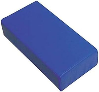 Performance Health rollen en wiggen van vinyl, rollen, therapiebehandeling, hoogwaardig schuim. Trapèze - 65 X 35 X 40 cm Blauw