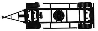 herpa herpa-080507 Other License 080507-Telaio per rimorchio per Cassa Mobile a 2 Assi 7,15 m, Contenuto 2 Pezzi, Colore Bianco, 080507