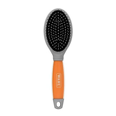 Wahl Spazzola a sfera in nylon, spazzola per animali domestici per cani e gatti, strumento professionale per la toelettatura, rimuove nodi e grovigli, manico in gel, spazzola per animali domestici, facile da pulire