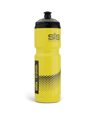 Science in Sport Bouteille de Boisson Jaune 800ml - Avec Système de Mélange Facile Unique, Bouteille d'Eau pour Vélo, Fitness, Randonnée et Travail, Lavable au Lave-Vaisselle