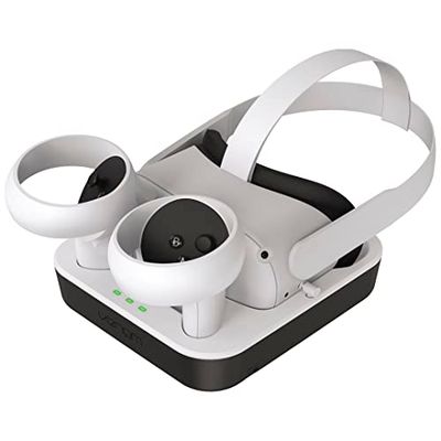 Venom Charging Dock and Rechargeable Battery Packs for Meta Quest 2